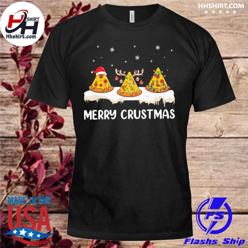 Pizza lovers merry crustmas Christmas sweater