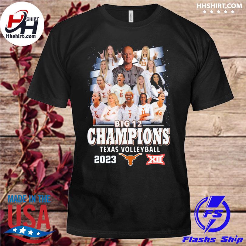 Texas Volleyball Big 12 Champions 2023 Shirt