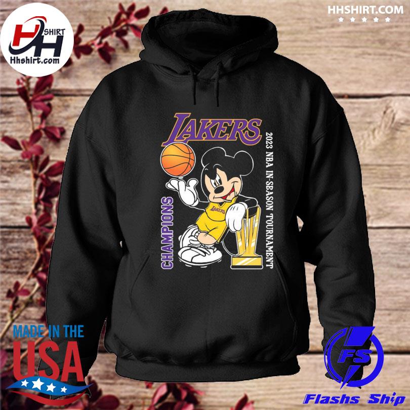 Lakers mickey best sale mouse sweater