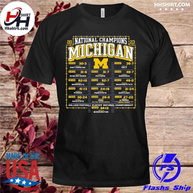 Michigan wolverines blue 84 youth college football playoff 2023 ...