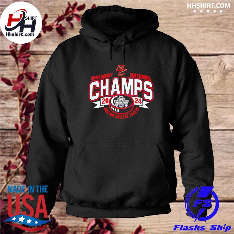 Boston College Eagles 2024 men's hockey national champions s hoodie