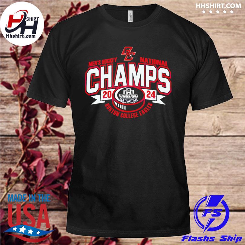 Boston College Eagles 2024 men's hockey national champions shirt