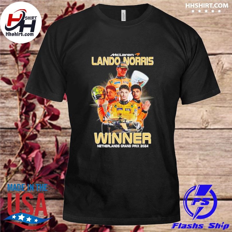 Official McLaren Lando Norris Winner Netherlands Grand Prix 2024 Shirt