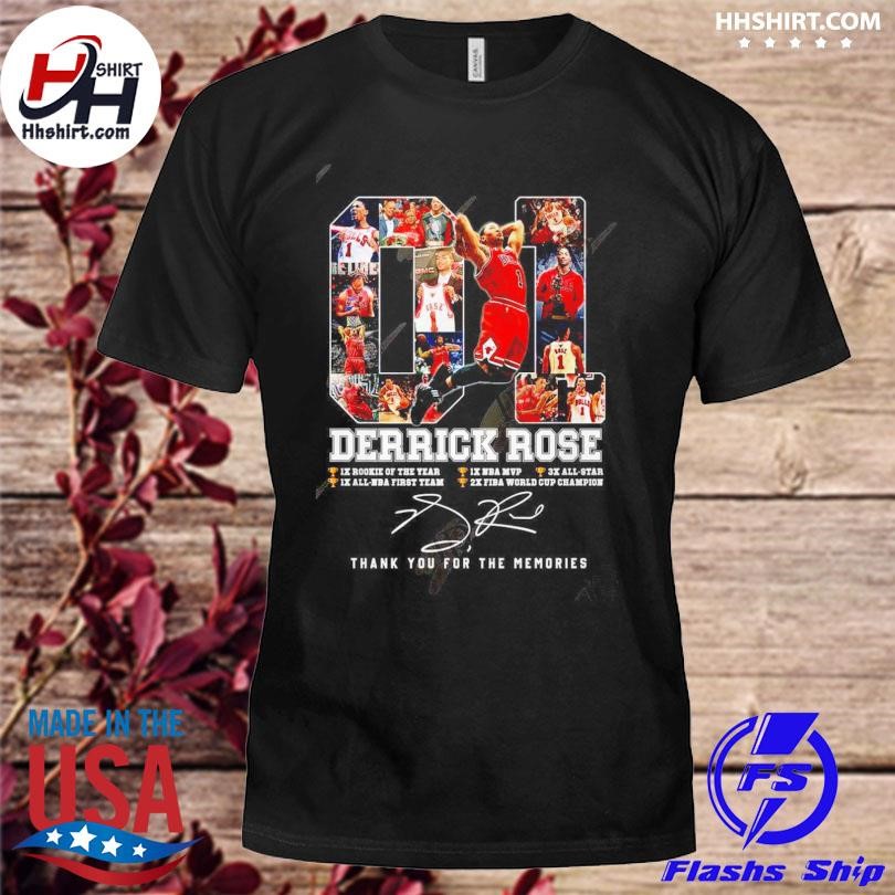 Derrick Rose Thank You For The Memories Shirt