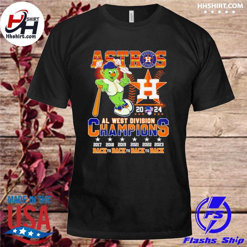 Houston Astros AL West Division Champions 2024 Champs Memories Shirt