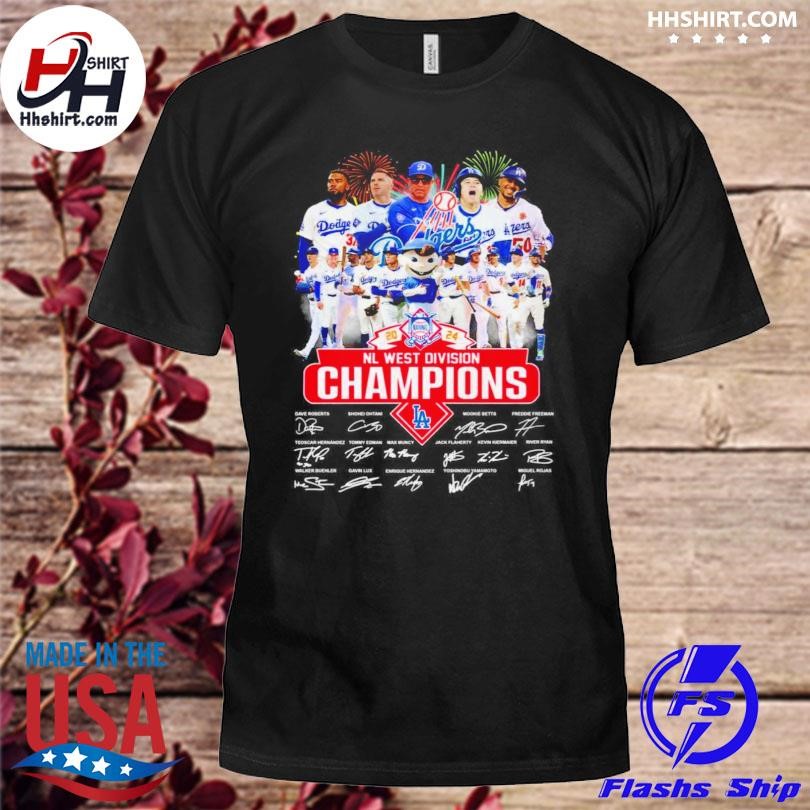 Los Angeles Dodgers NL West Division Champions 2024 Champs Memories Shirt