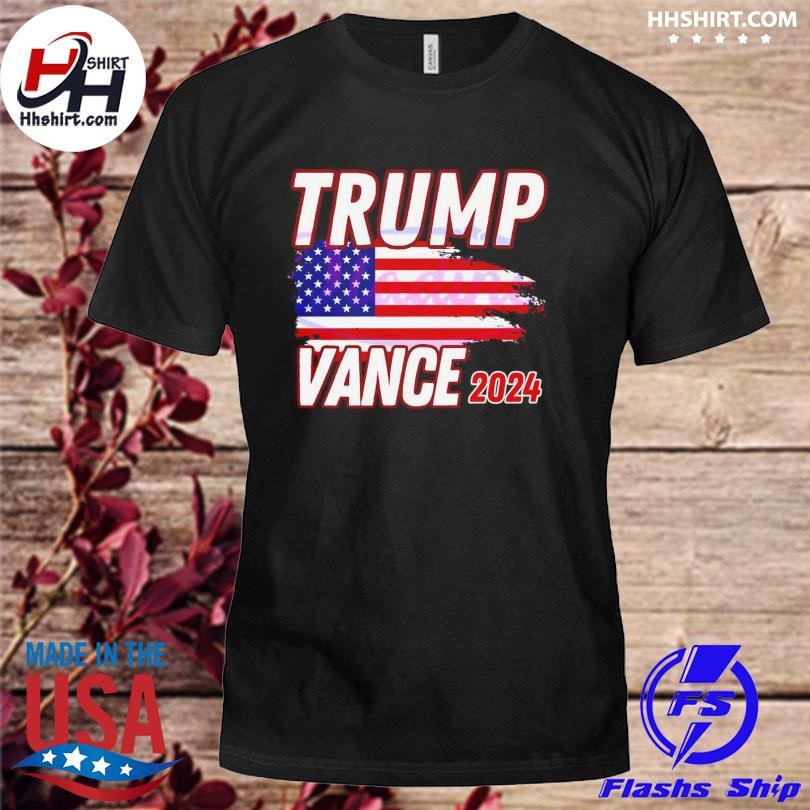 Trump Vance 2024 Flag Maga Shirt