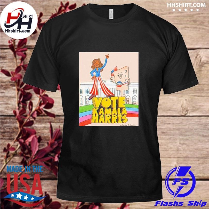 Vote Kamala Harris Winnie Fripette Shirt