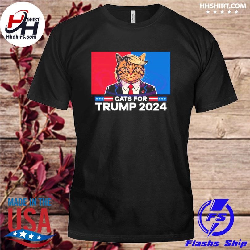 Cats For Trump Vance Yard 2024 Shirt