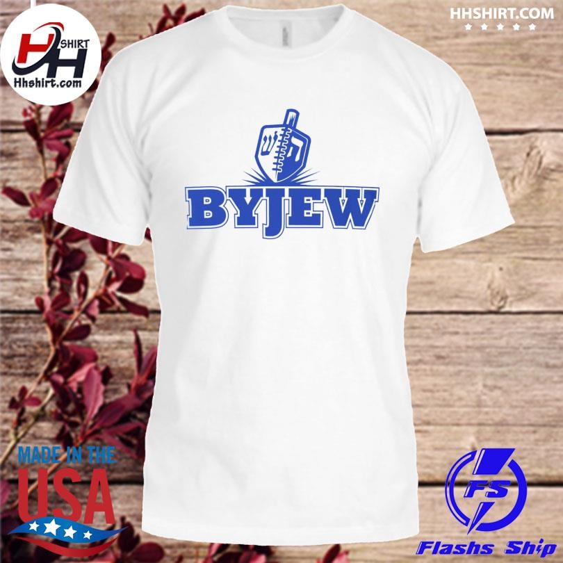 BYJEW dreidel logo shirt