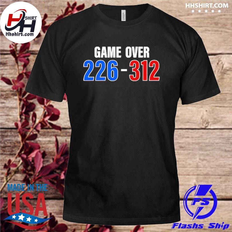 Game over 226-312 shirt