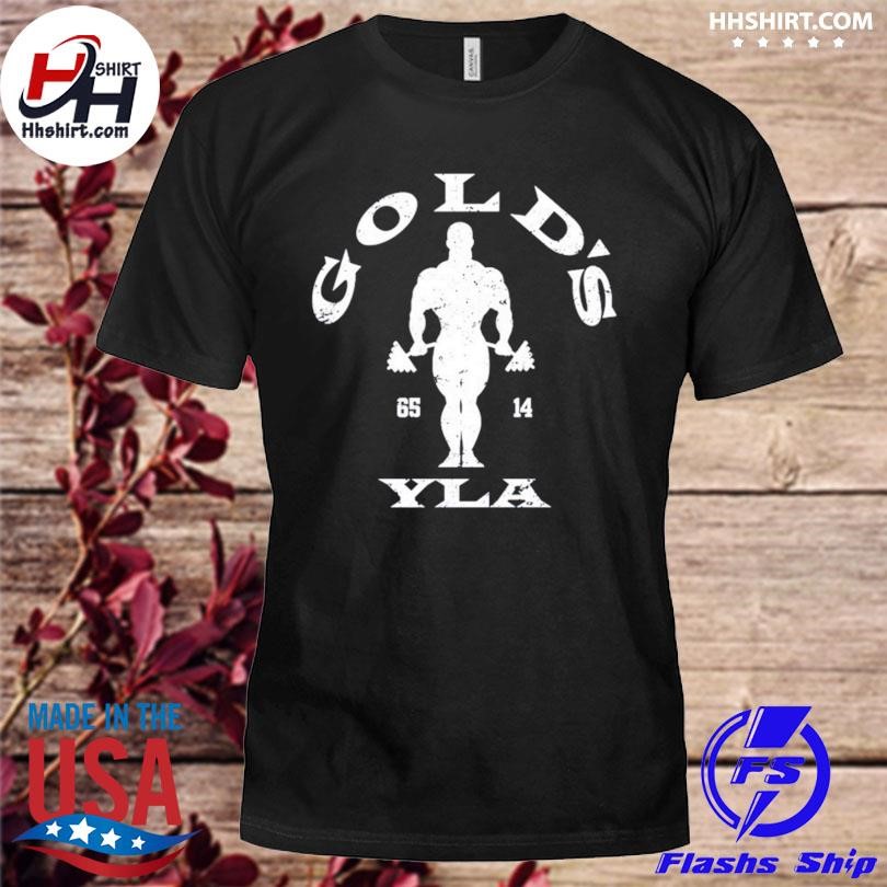 Gold's gym x youngla logo shirt