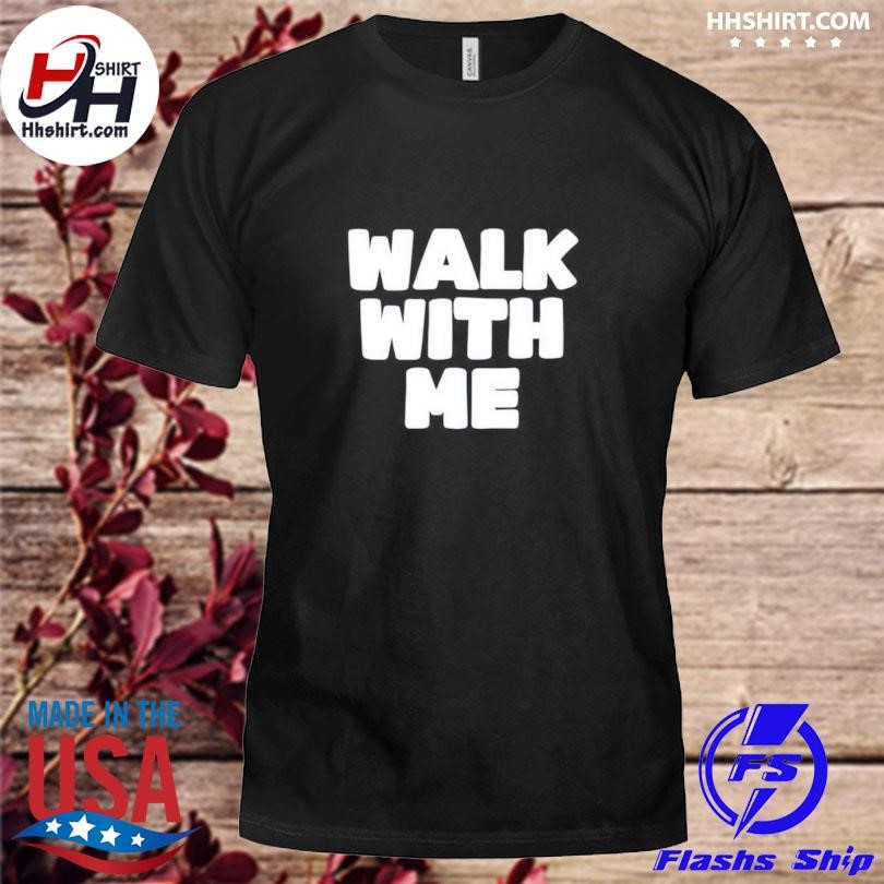 Xaviaer Durousseau Wearing Walk With Me Smoothie Shirt