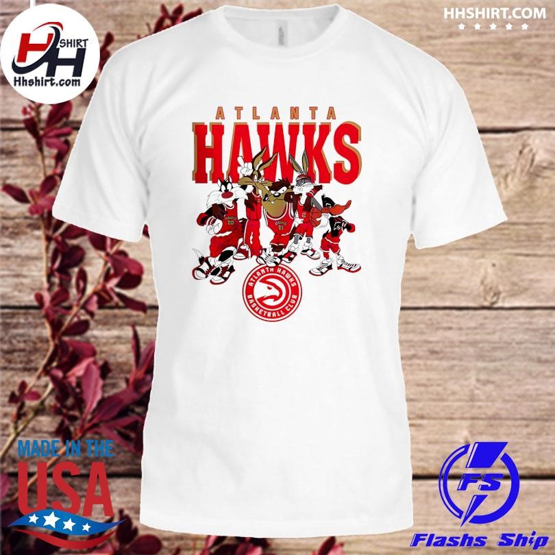 Atlanta Hawks NBA Looney Tunes Characters Shirt