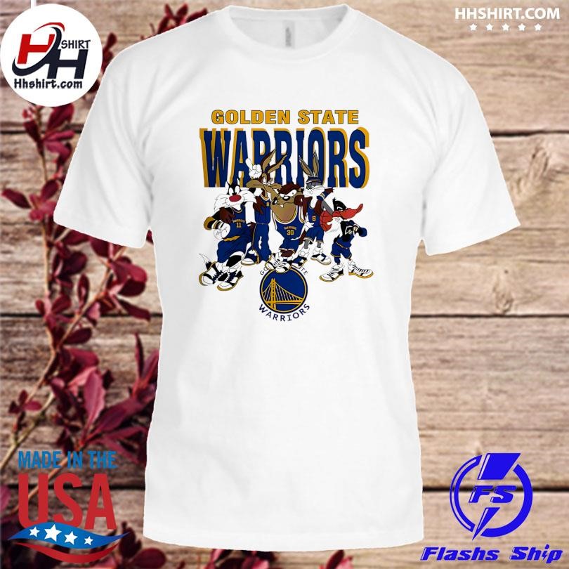 Golden State Warriors NBA Looney Tunes Characters Shirt