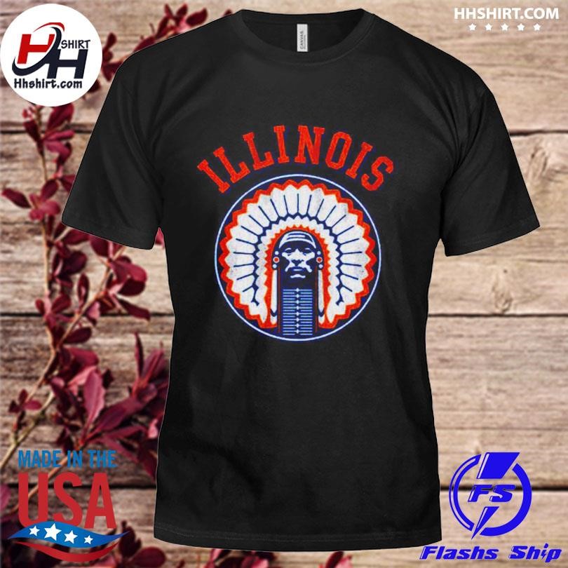 Illinois Fighting Illini Chief Illiniwek Shirt