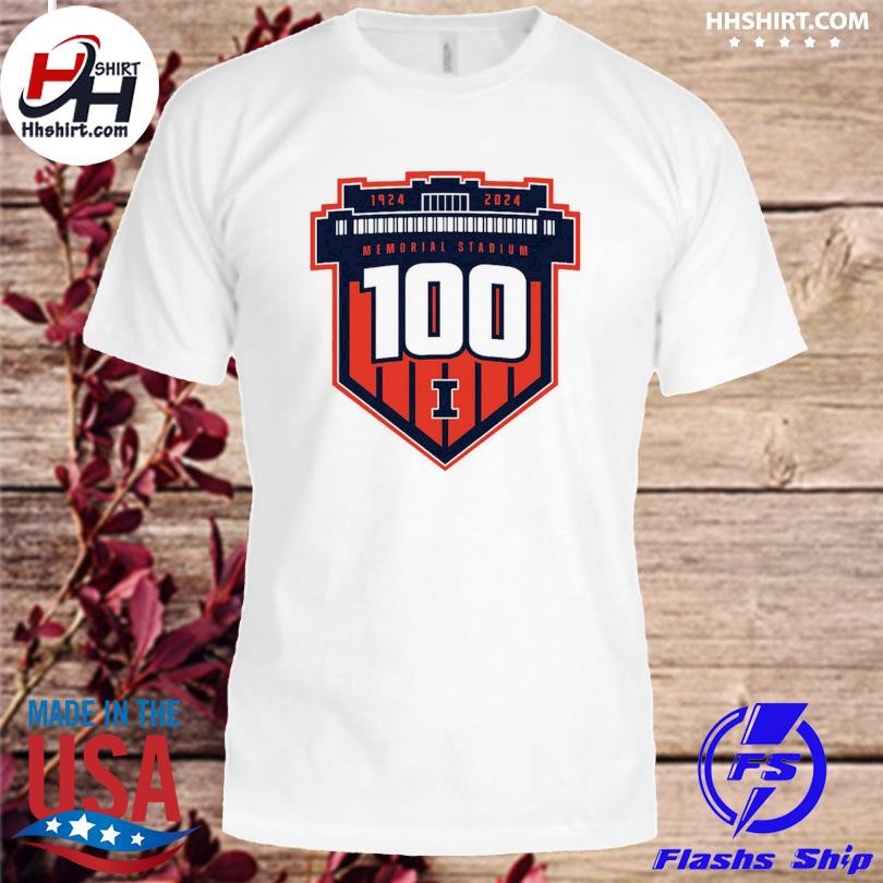 Illinois Fighting Illini Memorial Stadium 100 Year Anniversary Shirt