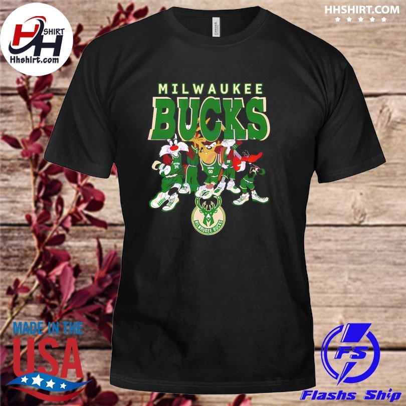 Milwaukee Bucks Looney Tunes Nba Basketball Shirt