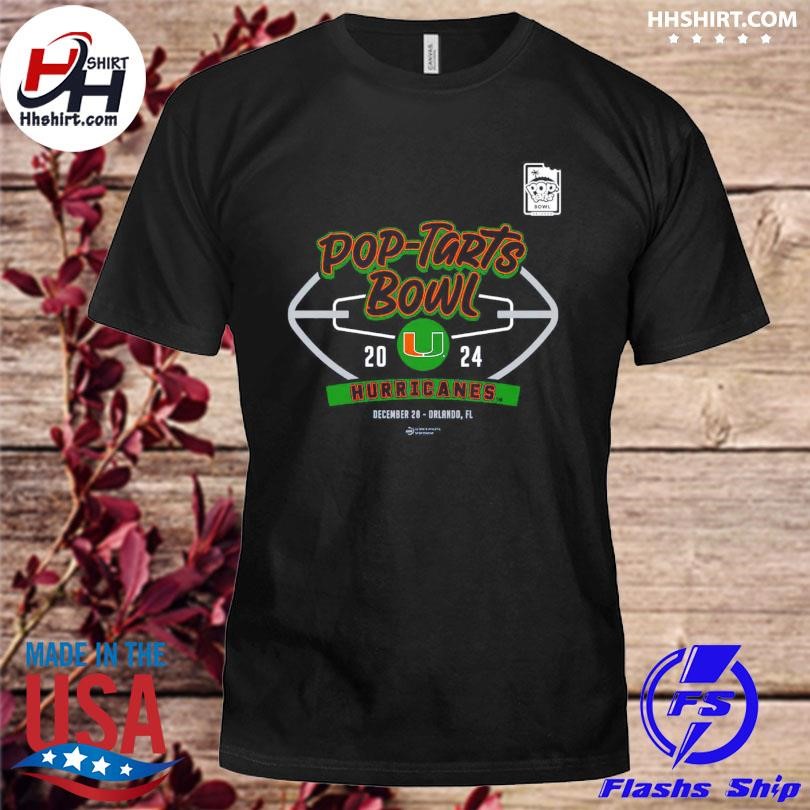 Pop Tarts Bowl Miami 2024 Hurricanes Shirt