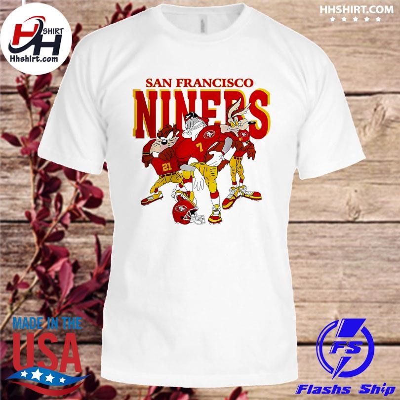 San Francisco 49ers NBA Looney Tunes Characters Shirt