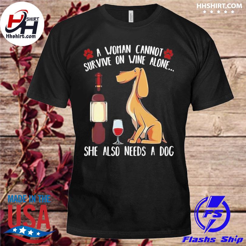 wine dog shirt