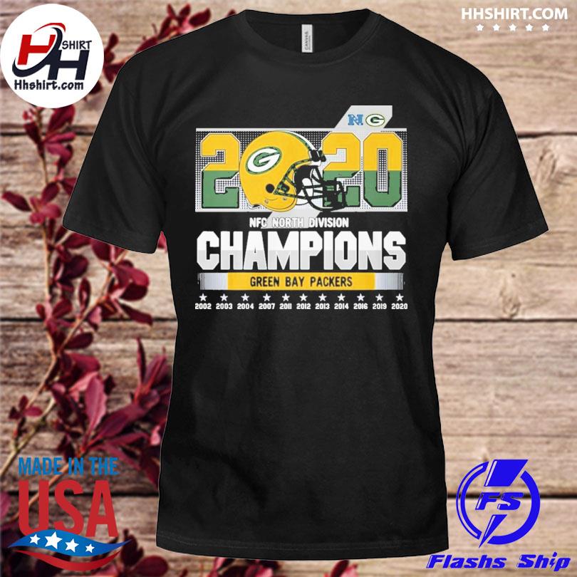 Green Bay Packers 2020 Division Champs Long Sleeved T-Shirt at the Packers  Pro Shop