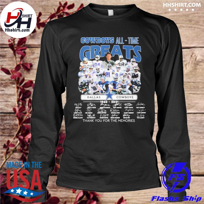 Dallas Cowboys all time Greats team signature shirt, hoodie