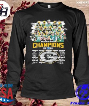 Green Bay Packers 2020 Division Champs Long Sleeved T-Shirt at the