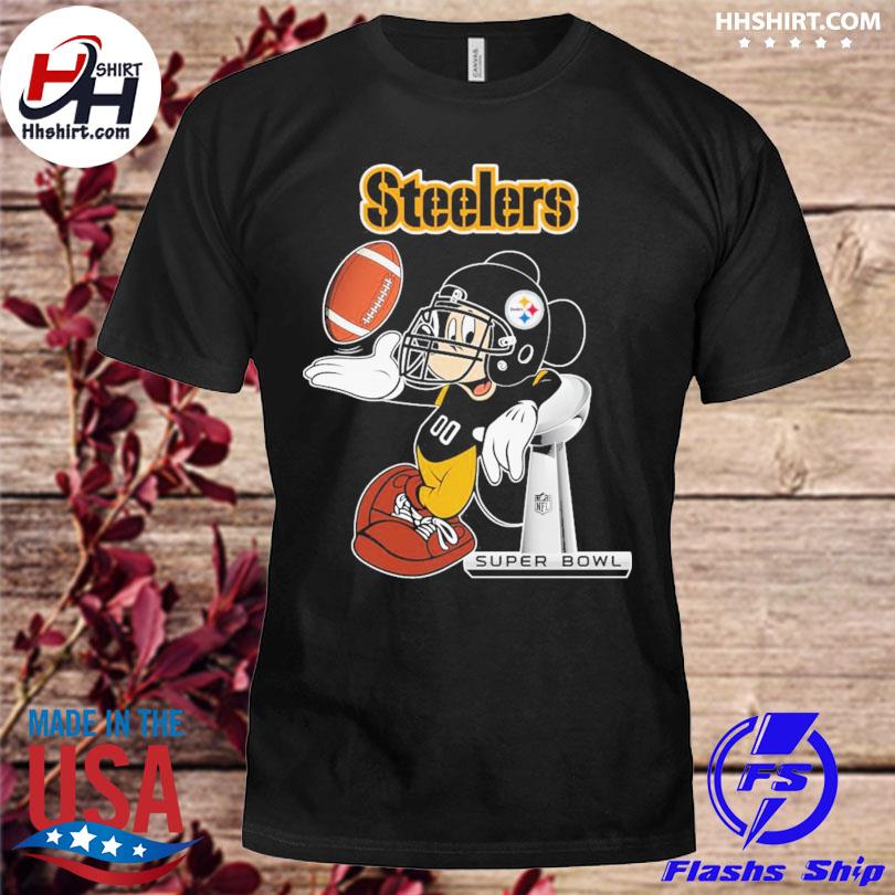 Mickey Mouse Pittsburgh Steelers Super Bowl shirt, hoodie, sweater, long  sleeve and tank top