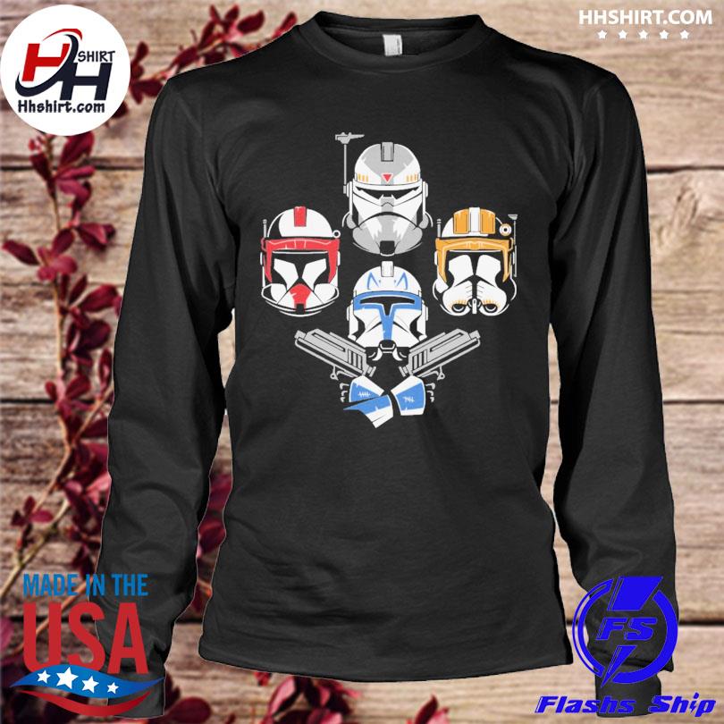 Star Wars Clone Wars Clone Troopers Helmets shirt, hoodie