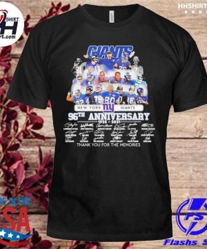 New York Giants 98th anniversary 1925 2023 signature thank you for