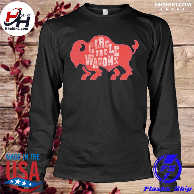 Official buffalo Bills Circle The Wagons T-Shirt, hoodie, tank top, sweater  and long sleeve t-shirt