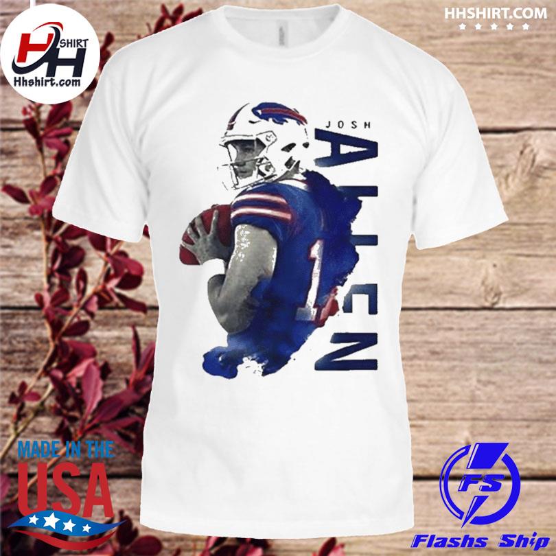 Josh Allen 17 the football tour poster shirt, hoodie, sweater, long sleeve  and tank top