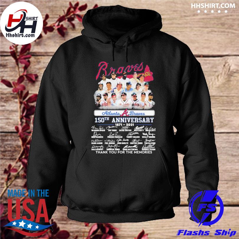 The Atlanta Braves 150Th Anniversary 1871 2021 Thank You For The