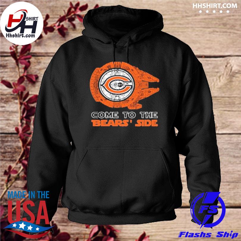 Official Come to the bears side star wars chicago bears t-shirt