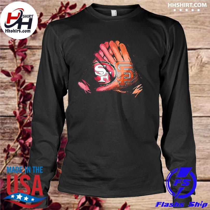 San Francisco 49ers and San Francisco Giants Gloves Diamond Painting  limited Shirt, Hoodie, Long Sleeved, SweatShirt