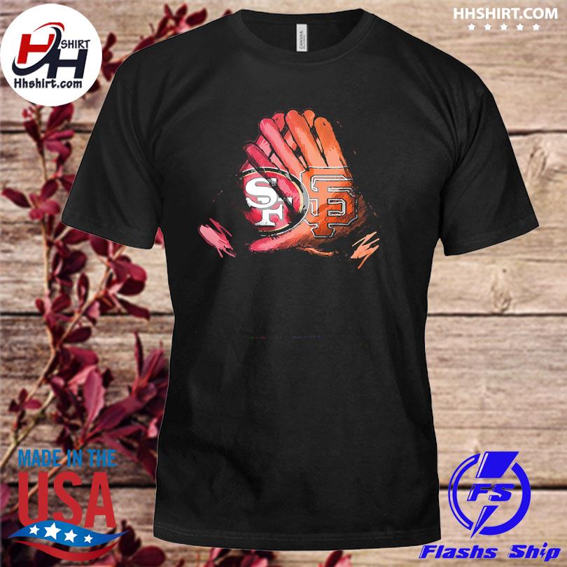 San Francisco 49ers and San Francisco Giants Gloves Diamond Painting  limited Shirt, Hoodie, Long Sleeved, SweatShirt