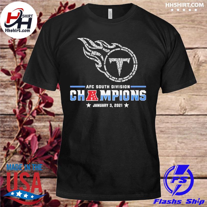 Tennessee Titans 2021 AFC south Champions shirt, hoodie, sweater, long  sleeve and tank top